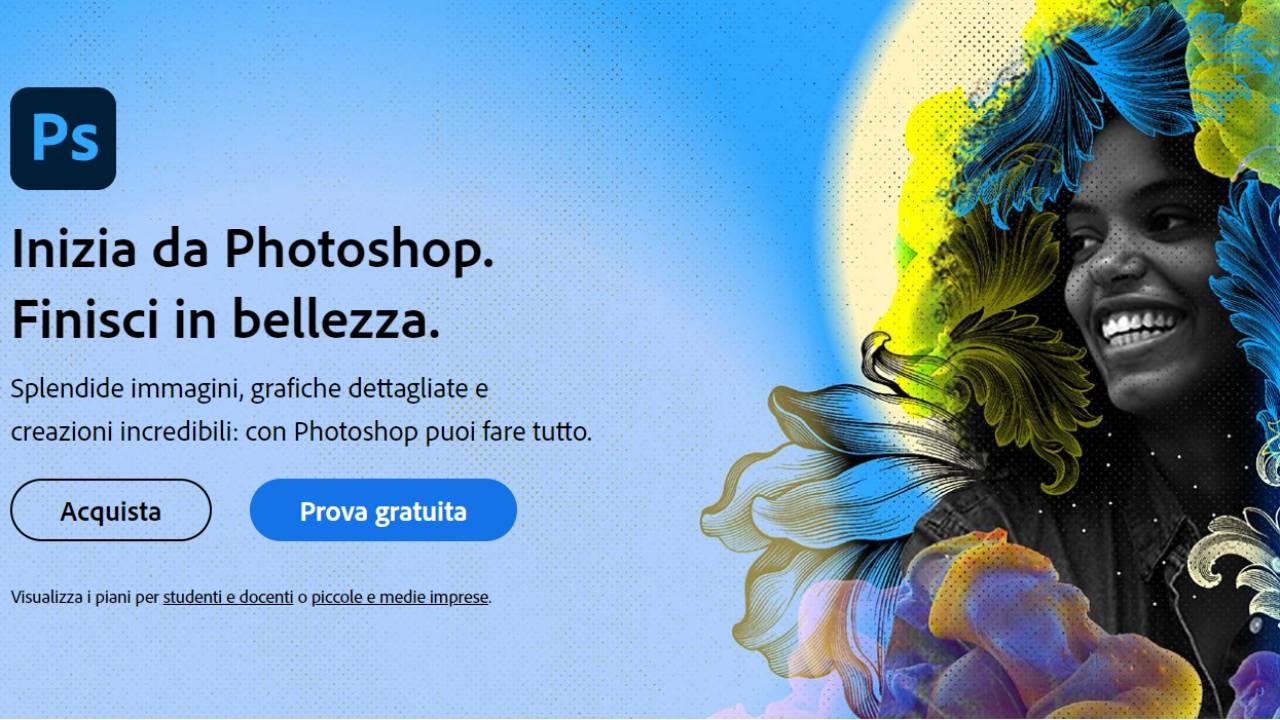 photoshop download gratis italiano